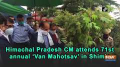 Himachal Pradesh CM attends 71st annual 'Van Mahotsav' in Shimla