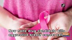 New nano drug candidate kills aggressive breast cancer cells