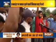 Public raise 'Police Zindabad' slogan after gangster Vikas Dubey killed in encounter