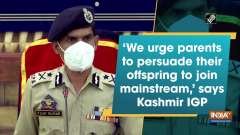 'We urge parents to persuade their offspring to join mainstream,' says Kashmir IGP