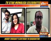 TV actress Monalisa celebrates husband Vikrant's birthday