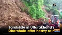 Landslide in Uttarakhand's Dharchula after heavy rain