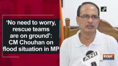 'No need to worry, rescue teams are on ground': CM Chouhan on flood situation in MP