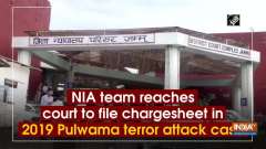 NIA team reaches court to file chargesheet in 2019 Pulwama terror attack case