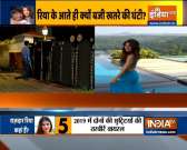 Where is Rhea Chakraborty and her family?