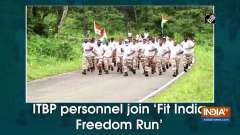 ITBP personnel join 'Fit India Freedom Run'