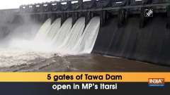 5 gates of Tawa Dam open in MP's Itarsi