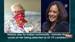 'Historic day for Indian community': Kamala Harris' uncle on her being selected as US VP candidate