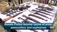 Assam Police recover cache of arms, ammunition and explosives