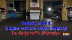 Heavy rains trigger severe water-logging in Gujarat's Dwarka