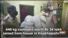 440 kg cannabis worth Rs 34 lakh seized from house in Visakhapatnam