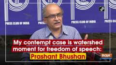 My contempt case is watershed moment for freedom of speech: Prashant Bhushan