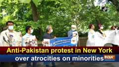 Anti-Pakistan protest in New York over atrocities on minorities