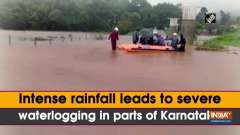 Intense rainfall leads to severe waterlogging in parts of Karnataka