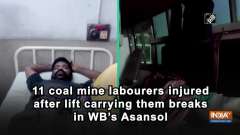 11 coal mine labourers injured after lift carrying them breaks in WB's Asansol