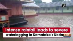 Intense rainfall leads to severe waterlogging in Karnataka's Kodagu
