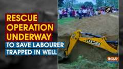 Rescue operation underway to save labourer trapped in well