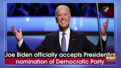 Joe Biden officially accepts Presidential nomination of Democratic Party