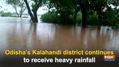 Odisha's Kalahandi district continues to receive heavy rainfall