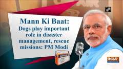 Dogs play important role in disaster management, rescue missions: PM Modi