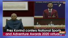 Prez Kovind confers National Sports and Adventure Awards 2020 virtually