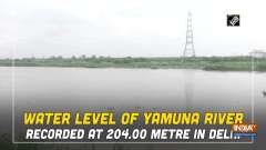 Water level of Yamuna River recorded at 204.00 metre in Delhi