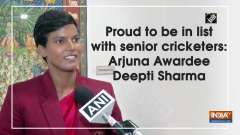 Proud to be in list with senior cricketers: Arjuna Awardee Deepti Sharma
