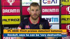 IPL 2020: Finch praises debutant batsman Devdutt, says he can be 'very destructive'