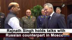 Rajnath Singh holds talks with Russian counterpart in Moscow
