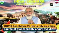 COVID has shown it's risk to rely on single source of global supply chain: PM Modi