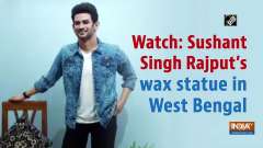 Watch: Sushant Singh Rajput's wax statue in West Bengal