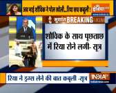 Rhea Chakraborty confesses taking drugs with Showik and Sushant Singh Rajput