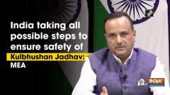 India taking all possible steps to ensure safety of Kulbhushan Jadhav: MEA