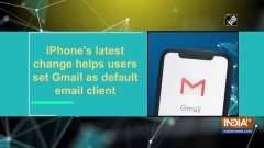 iPhone's latest change helps users set Gmail as default email client