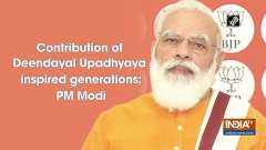 Contribution of Deendayal Upadhyaya inspired generations: PM Modi