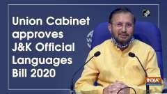 Union Cabinet approves Jammu and Kashmir Official Languages Bill 2020
