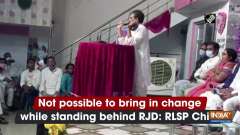 Not possible to bring in change while standing behind RJD: RLSP Chief