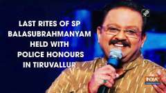 Last rites of SP Balasubrahmanyam held in Thiruvallur