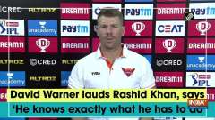 David Warner lauds Rashid Khan, says 'He knows exactly what he has to do'