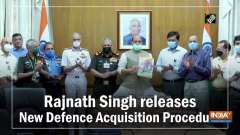 Rajnath Singh releases New Defence Acquisition Procedure