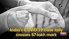 India's COVID-19 case tally crosses 57-lakh mark
