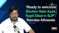 'Ready to welcome Ghulam Nabi Azad, Kapil Sibal in BJP': Ramdas Athawale
