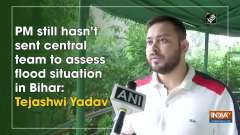 PM still hasn't sent central team to assess flood situation in Bihar: Tejashwi Yadav