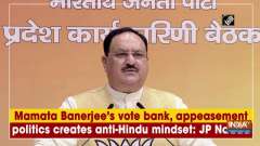 Mamata Banerjee's vote bank, appeasement politics creates anti-Hindu mindset: JP Nadda