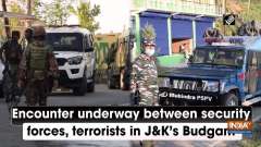 Encounter underway between security forces, terrorists in J-K's Budgam
