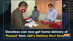 Devotees can now get home delivery of 'Prasad' from J - K's Vaishno Devi Temple