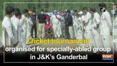Cricket tournament organised for specially-abled group in Jammu and Kashmir's Ganderbal