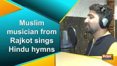 Muslim musician from Rajkot sings Hindu hymns
