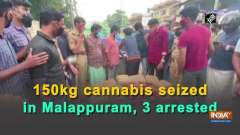 150kg cannabis seized in Malappuram, 3 arrested