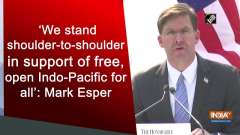 'We stand shoulder-to-shoulder in support of free, open Indo-Pacific for all': Mark Esper